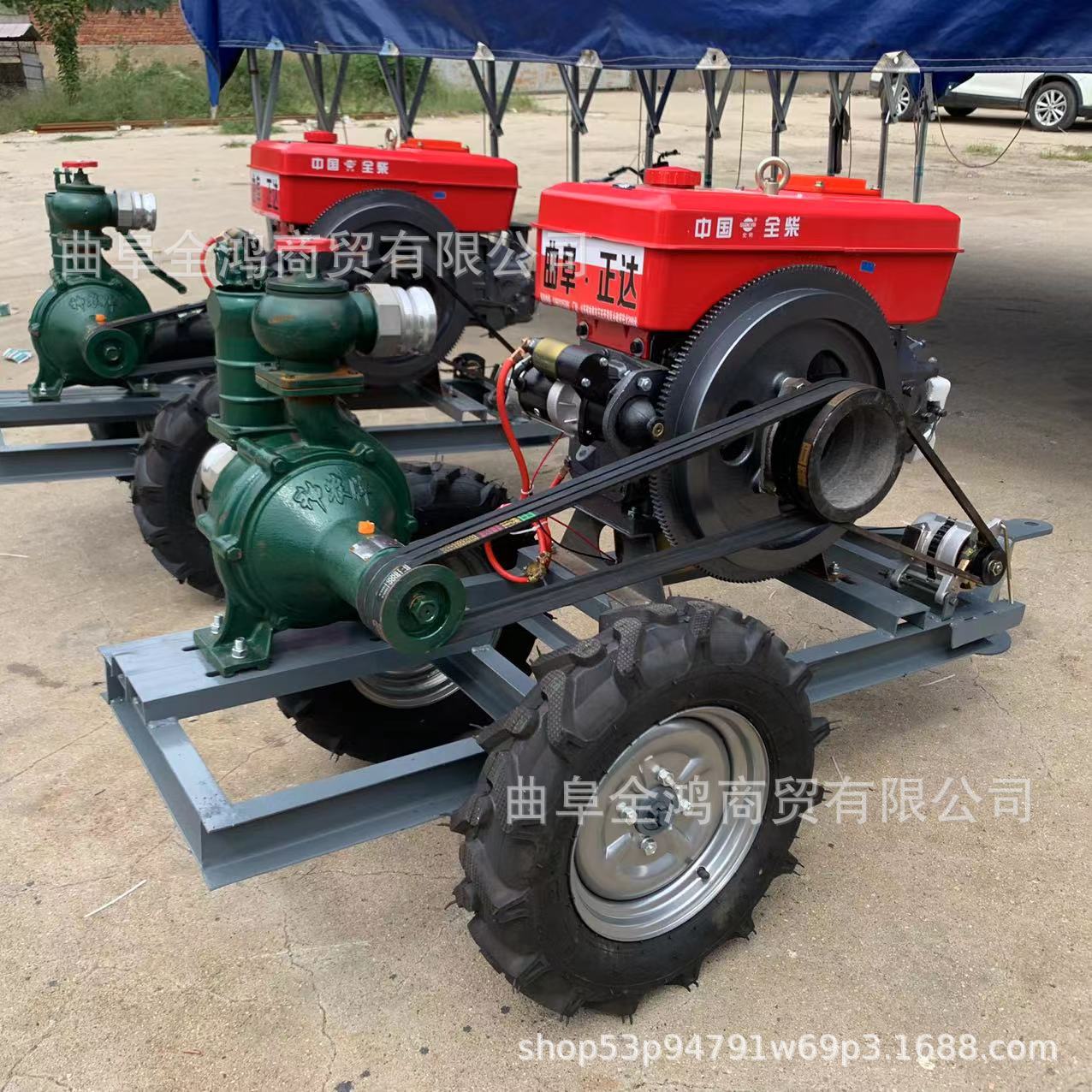 扬程150米3寸高扬程抽水泵农田带喷枪大面积增压泵大流量污水泵