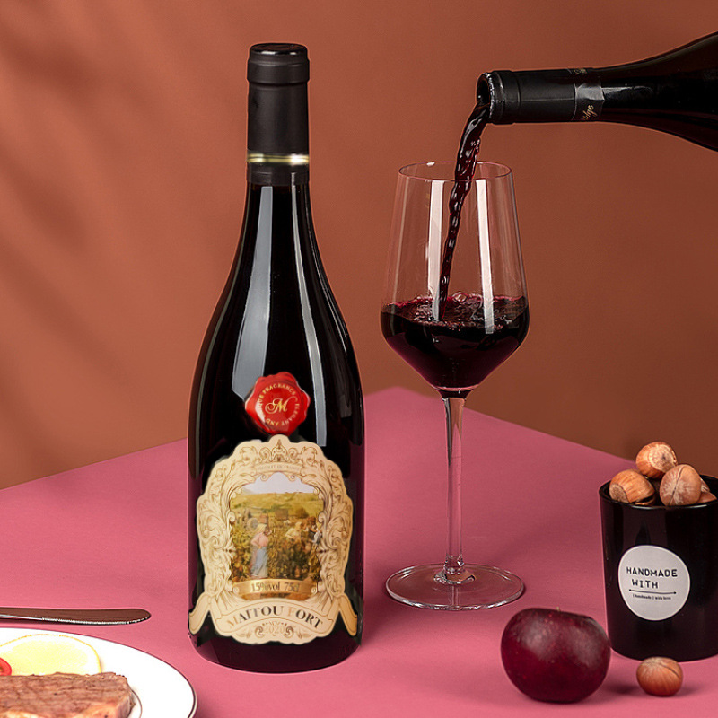 源头厂家直销法国进口红酒私域电商直播一件代发包邮干红葡萄酒