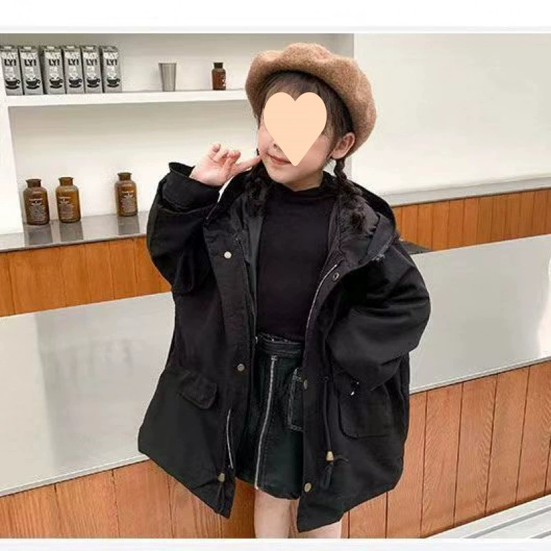 Warm children's removable down jacket for men and women