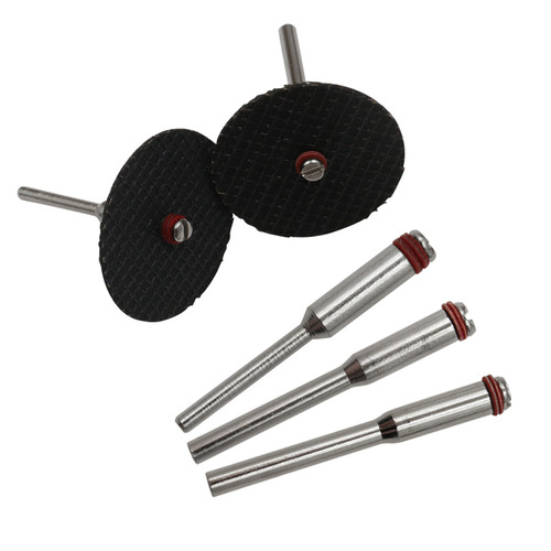 Diamond small cutting disc adapter, handle diameter 3.175mm/3mm /2, iron plate fixed connecting rod