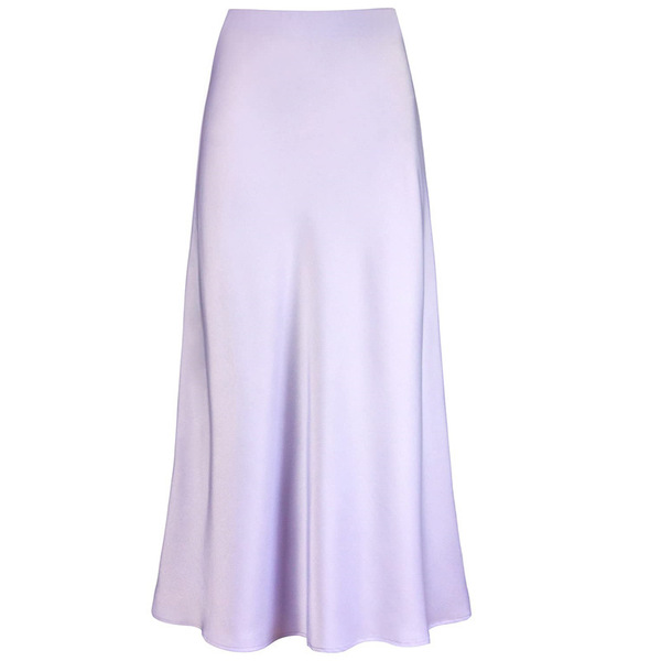 elegant summer silky skirt