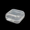 Earplugs, earrings, ring with accessories, storage system, small plastic storage box