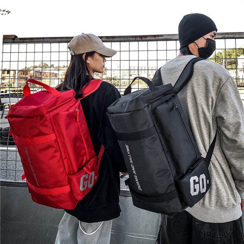 Oxford tela yoga fitness bolsa al aire libre viaje mochila pareja ligero hombro mensajero bolsa de gran capacidad mochila