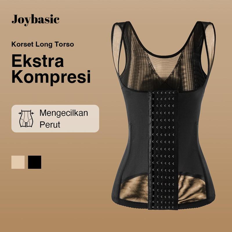 Cross-Border Waist-Cinching and Tummy-Tucking Shapewear, Full-Body Compression, Bust-Lifting, Back-Beautifying Shapewear Vest for Women, Waist-Cinching Belt