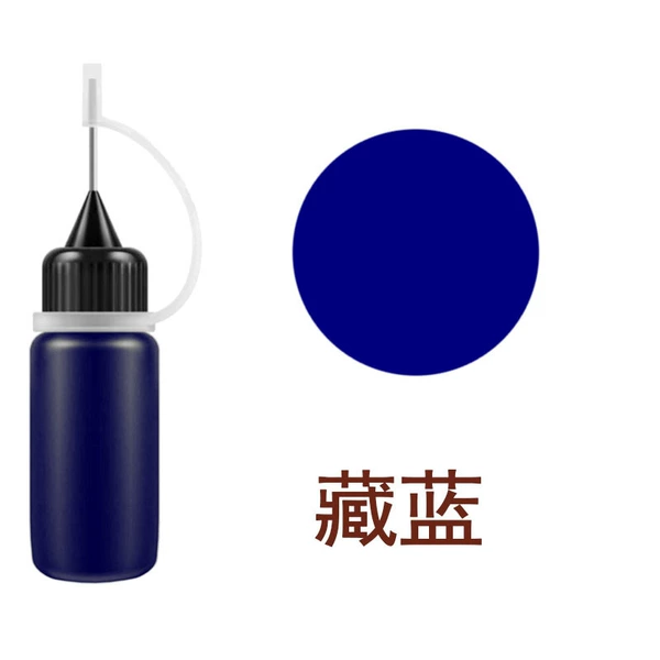 Navy blue juice milk without label