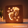 LED creative table lamp, night light, lights, wholesale, 3D