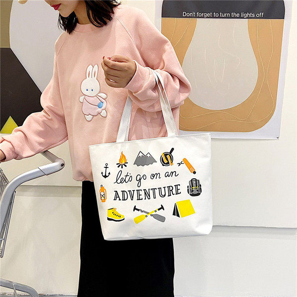 Universal fashionable trend shopping bag