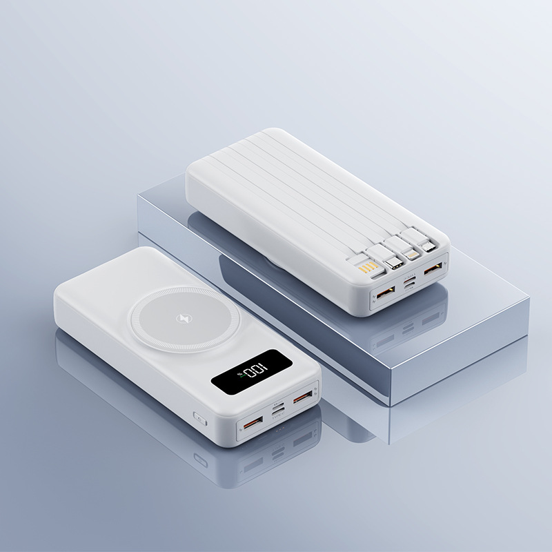 MagSafe Magnet inalámbrico 3c carga rápida con cable de carga rápida 2w mA fuente de alimentación portátil conveniente de gran capacidad