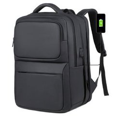 人気のクロスボーダーデザイン、大容量メンズリュックサック。快適で軽量、ビジネスや通勤に最適。撥水性と耐摩耗性に優れたパソコンバッグ。