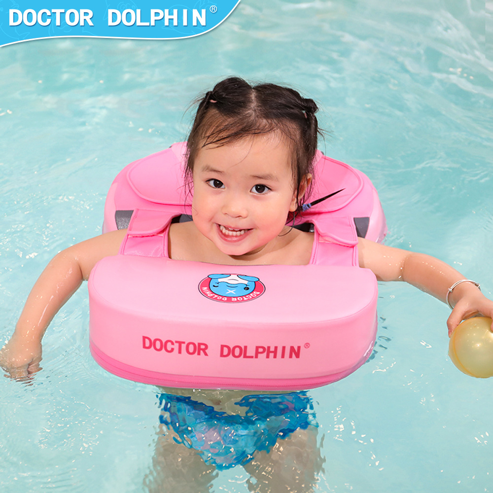 Doctor dolphin | Baby underarm ring natación auxiliar infantil anillo de la axila sin hinchables anillo de la natación de los niños anti-vuelco