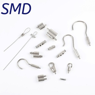 Wire rope hanging code lock double hole buckle chuck adjustable tightening lock self-locking fastening wire rope chuck