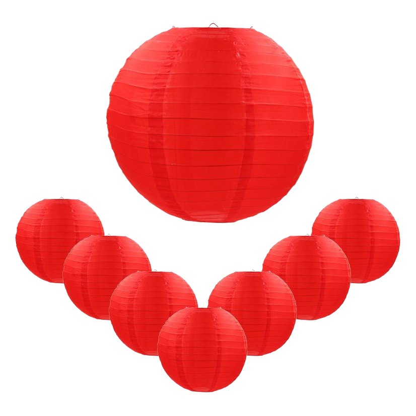 多サイズ高品質防水布提灯、シルク布提灯、屋外提灯、濡れても壊れない提灯、DIY提灯