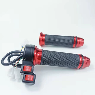 Other Electric Vehicle Accessories: Control Handle Little Monkey - red-three-speed-reverse-pay