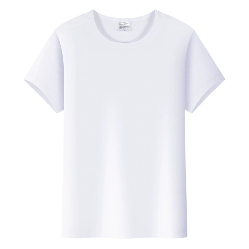 Мужская и женская детская пустая цветная полиэфирная Модальная Термотрансферная печать с принтом Одежда для классов Рекламная рубашка Футболка с короткими рукавами