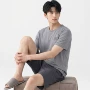 超柔软短袖男士夏季家居服