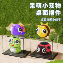 新款创意减压玩具爆眼卡通昆虫捏捏乐解压神器趣味可爱桌面小摆件