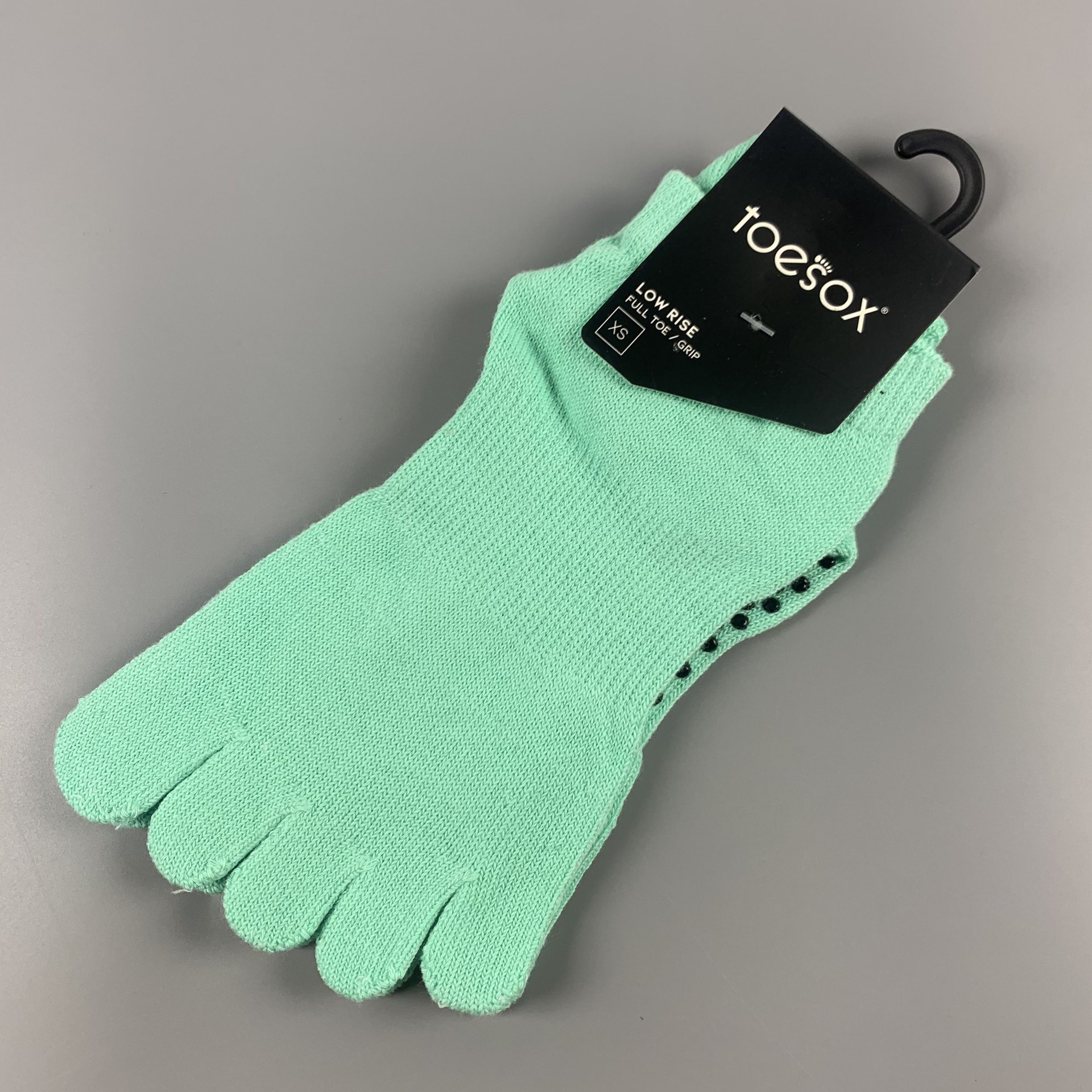 Calcetines Antideslizantes de Cinco Dedos Algodón Absorción de Sudor para Yoga y Pilates