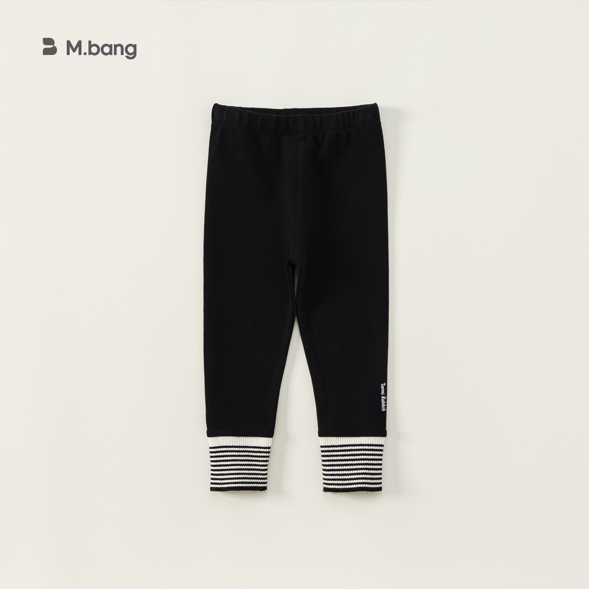 Youbao, ropa para exteriores para niños, pantalones de nueve puntos, pantalones elásticos, pantalones a rayas para primavera y otoño 2026, pantalones largos para bebés, leggings para niñas