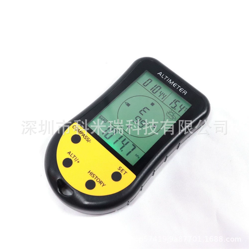 Внешняя торговля альпинизм портативный электронный высотомер высотомер компас наружная рыбалка барометрический метр