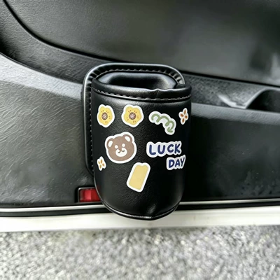 organizer, portable large-capacity drink — Car cup holder/beverage holder - luck-dayblack-water-cup-holder