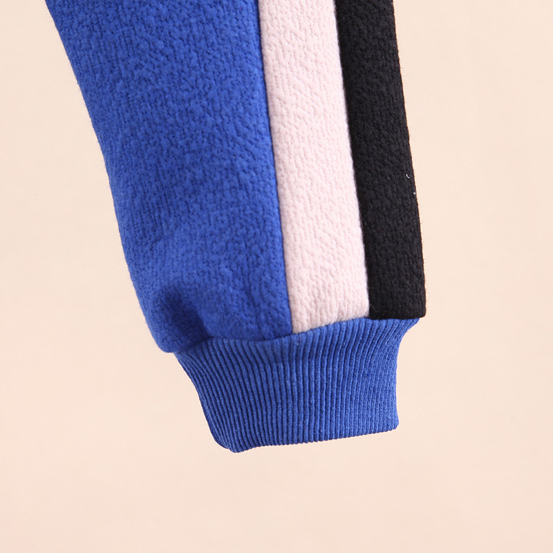 Kinder 2022 Frühling und Jungen Herbst Neue Produkt Cartoon Brief Puppe Gespleißt Baseball Anzug Zwei Stück Set_voghion.com