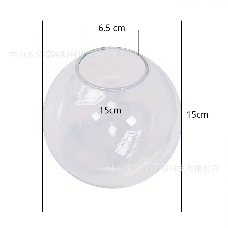 단일 입 투명 D15cm(판지 폼 포함)