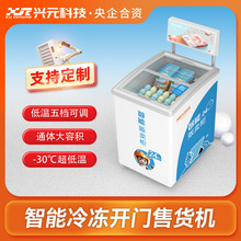 冷冻食品雪糕冰淇淋卧式售货机智能自助贩卖柜
