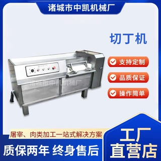 鸡胸肉冻肉切丁机 商用五花肉牛腩切块切粒机多功能鲜肉切肉丁机