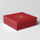 Packing box custom heaven and earth cover gift box business gift box square souvenir gift upper and lower cover carton bronzing printing