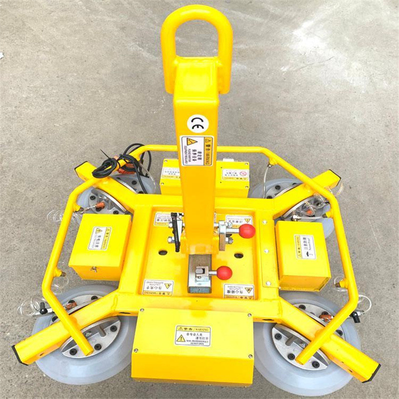 600kg电动玻璃吸盘 真空玻璃吸吊机 幕墙安装搬运设备