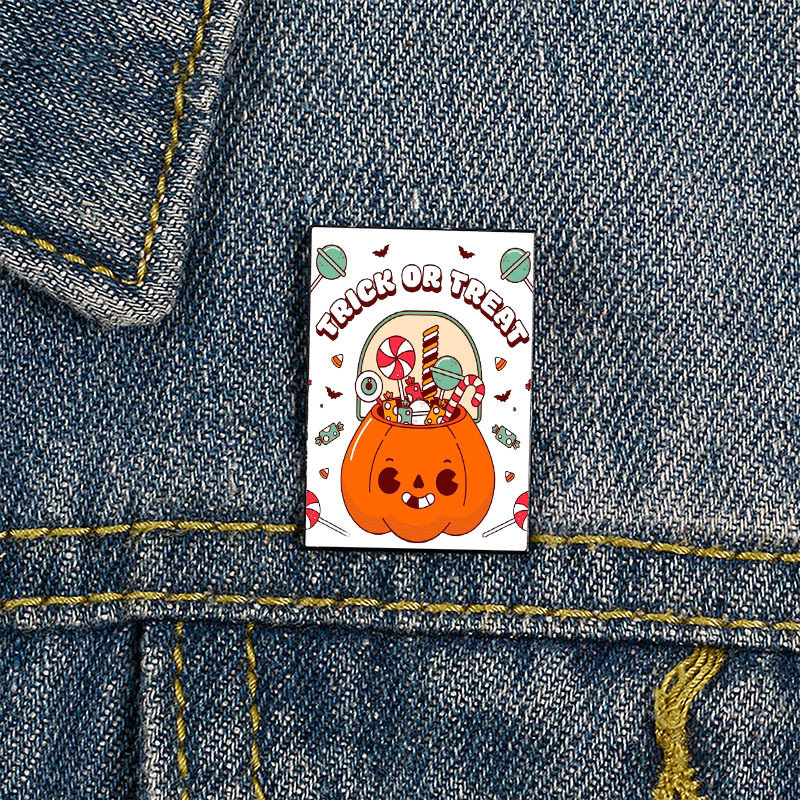 Printing Design Funny Style Funny Pin Letter Badge Alloy Printing Unisex Brooches