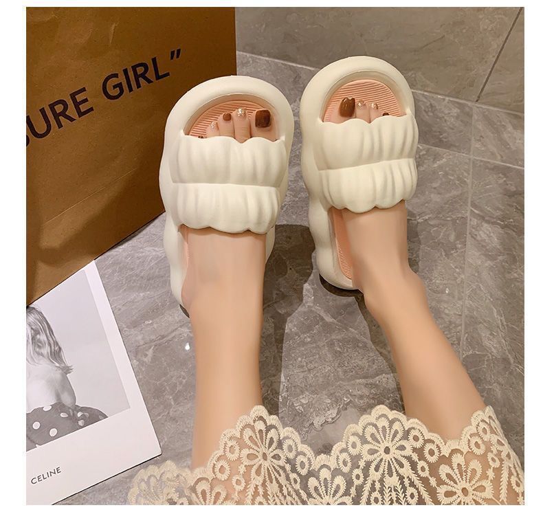 Women Slippers Flip-Flops Pool Rubber Leather Quick Drying Sandals_voghion.com