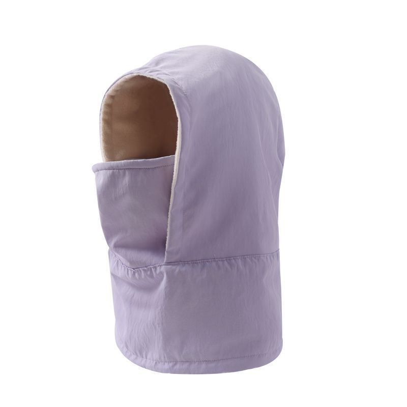 Caliente impermeable a prueba de viento Lei Feng sombrero Cuello de piel 2023 de invierno de las mujeres de esquí pullover Cap Otoño e Invierno forrado de lana engrosada