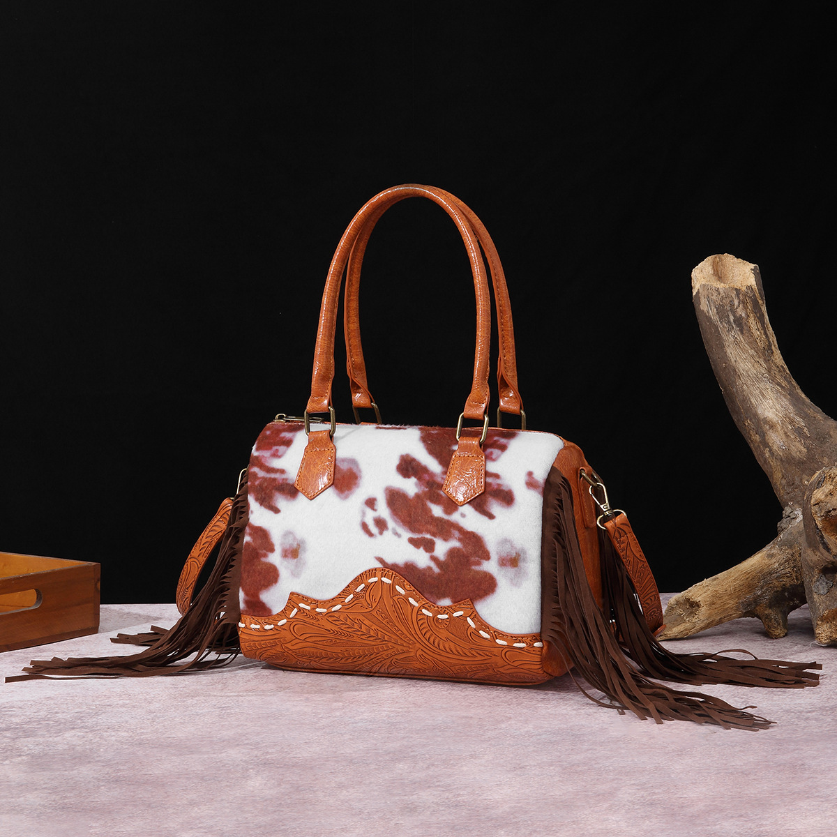 Handtaschen für Damen Die neueste europäische und amerikanische Retro-Mode, personalisierte Schulter-Crossbody-Tasche mit großem Fassungsvermögen, High-End-Damentaschen_voghion.com