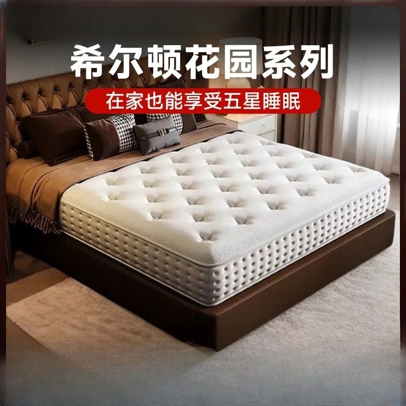 Hilton Five-Star Hotel Simmons Mattress Super Soft Memory Foam Latex Independent Spring 30cm Thickeneded