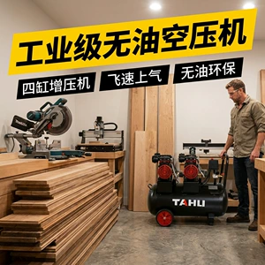 Tahu Oil-Free Portable Air Compressor 220V Small Silent Air Compressor Inflatable Air Pump