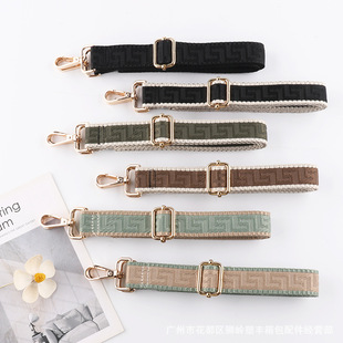 Factory wholesale new high-end retro bag with Morandi color classic fashion shoulder strap non-slip adjustable strap