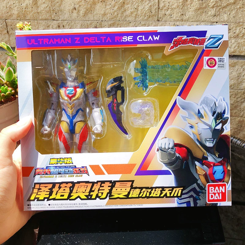 Bandai, Ultra, подвижный Ultraman Tiga, кукла, игрушка, роскошное издание