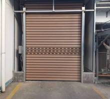 煤矿厂卷帘门自动感应食品厂工业堆积门防尘自动电子厂快速门