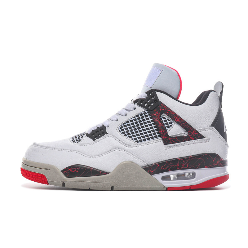 Putian zapatos correctos AJ4 aire acolchado zapatos de baloncesto para hombres zapatos de mujer zapatos de pareja Joe4 volumen de carrera