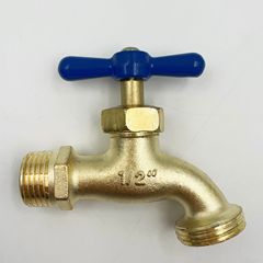 【Exclusive for Foreign Trade】Zinc Alloy Slow Open Tap Nozzle 4/4 Garden Faucet 1/2 * 3/4 Can Be Equipped with Tap Nozzle