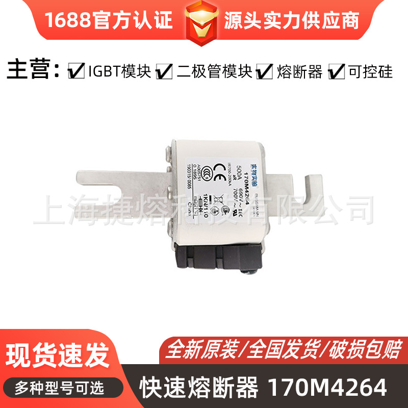 170M4264 170M4265 170M4266低压熔断器 电子元器件全新现货直发