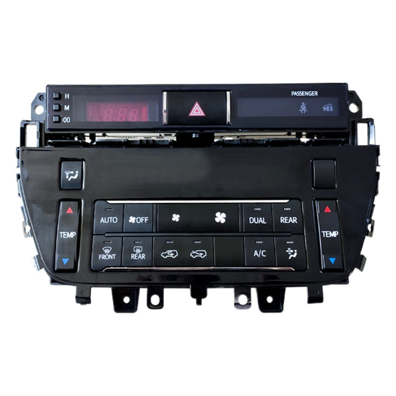 Aplicable a Toyota 2008-2020 landcoluze Lu Xun viejo modificado nuevo interruptor del panel de aire acondicionado