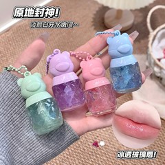 SHAQINUO果萃嘟润细闪护唇油  润色光泽镜面淡化唇纹滋润平价唇彩