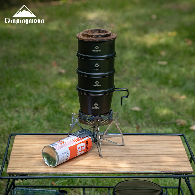 Coleman bks-362 Stainless Steel Titanium Plated Blackened Camping Shelah Bowl Steamer Portable Picnic Steamer