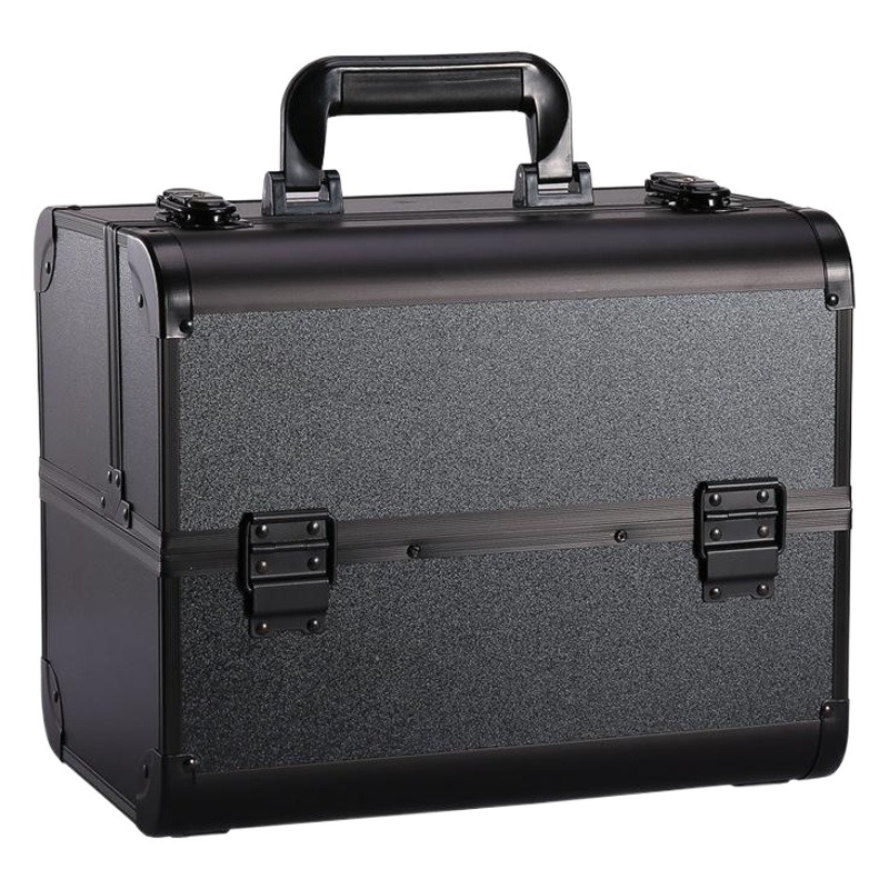 Aleación de aluminio profesional cosmética caso belleza pelo tatuaje uñas Kit de una pieza entrega al por mayor