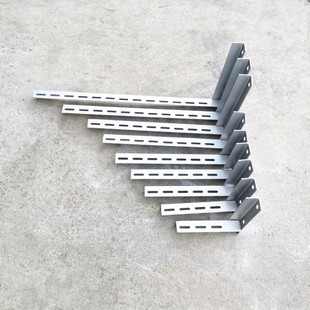 Angle Iron Bracket Pipe Bracket Shelf Angle Steel Tripod Wall Cable Support Natural Gas Pipeline Galvanized Thickeneding
