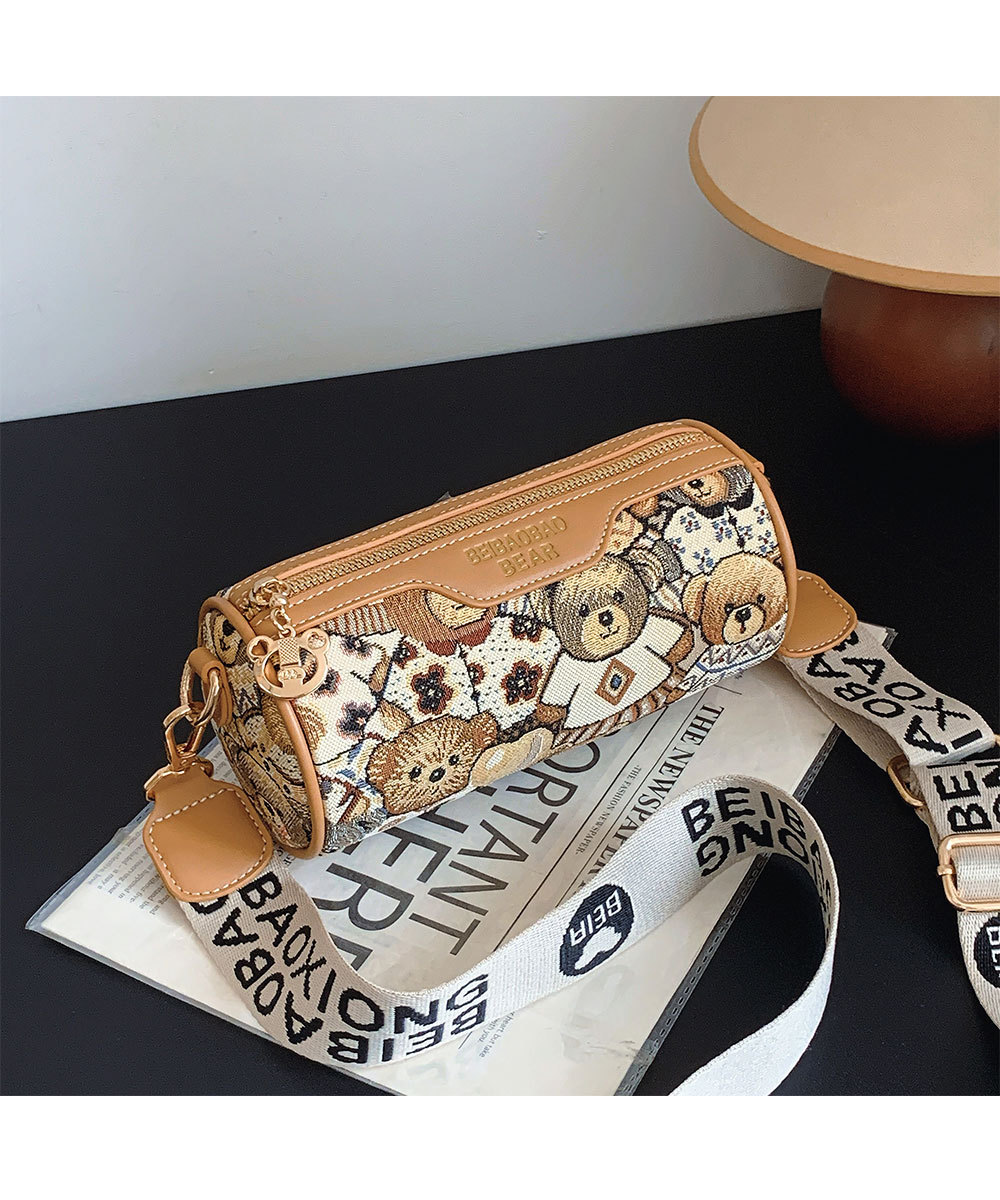 autumn new small bag women's fashionable all match small round bag trendy fashion shoulder messenger bag_voghion.com