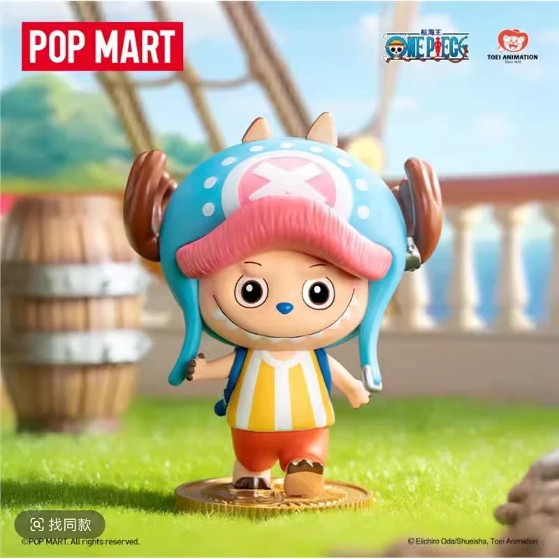 Настоящая коллекционная коробка Blind Box POPMART THE MONSTERS×One Piece Series One Piece Figure