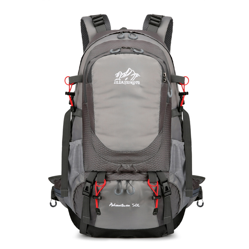 Transfronterizo nuevo bolso del alpinismo deportes al aire libre ligero de gran capacidad mochila impermeable senderismo camping mochila al por mayor